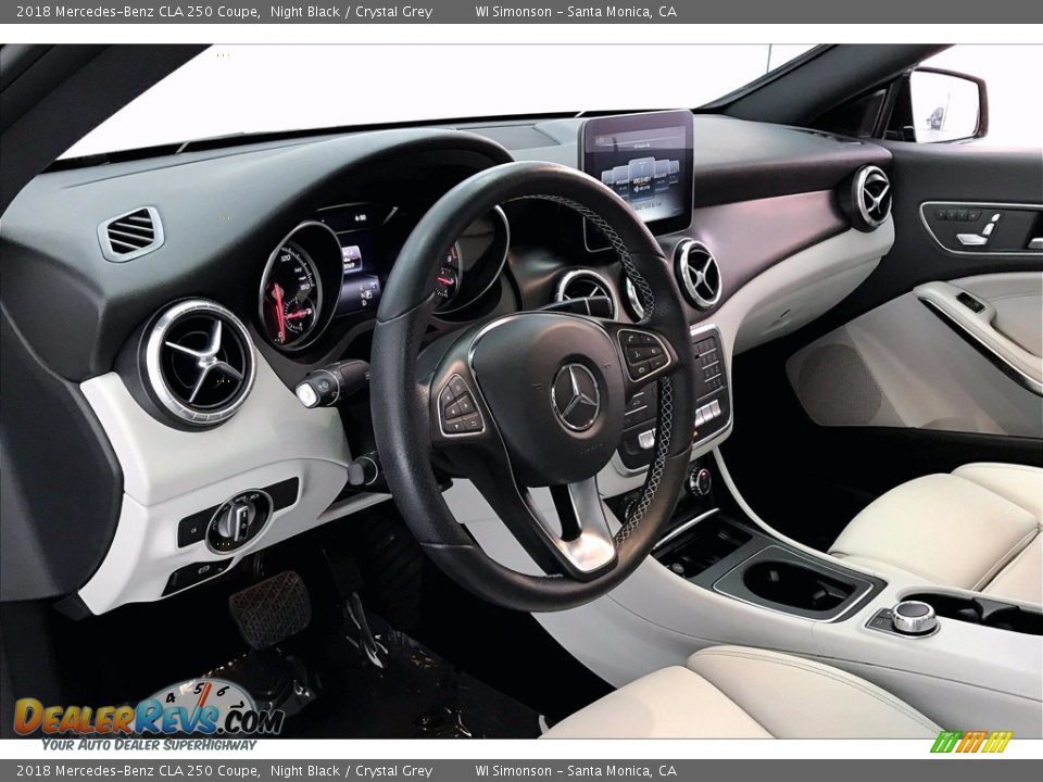 Dashboard of 2018 Mercedes-Benz CLA 250 Coupe Photo #14