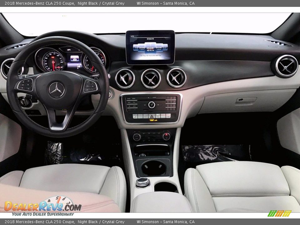 Crystal Grey Interior - 2018 Mercedes-Benz CLA 250 Coupe Photo #15