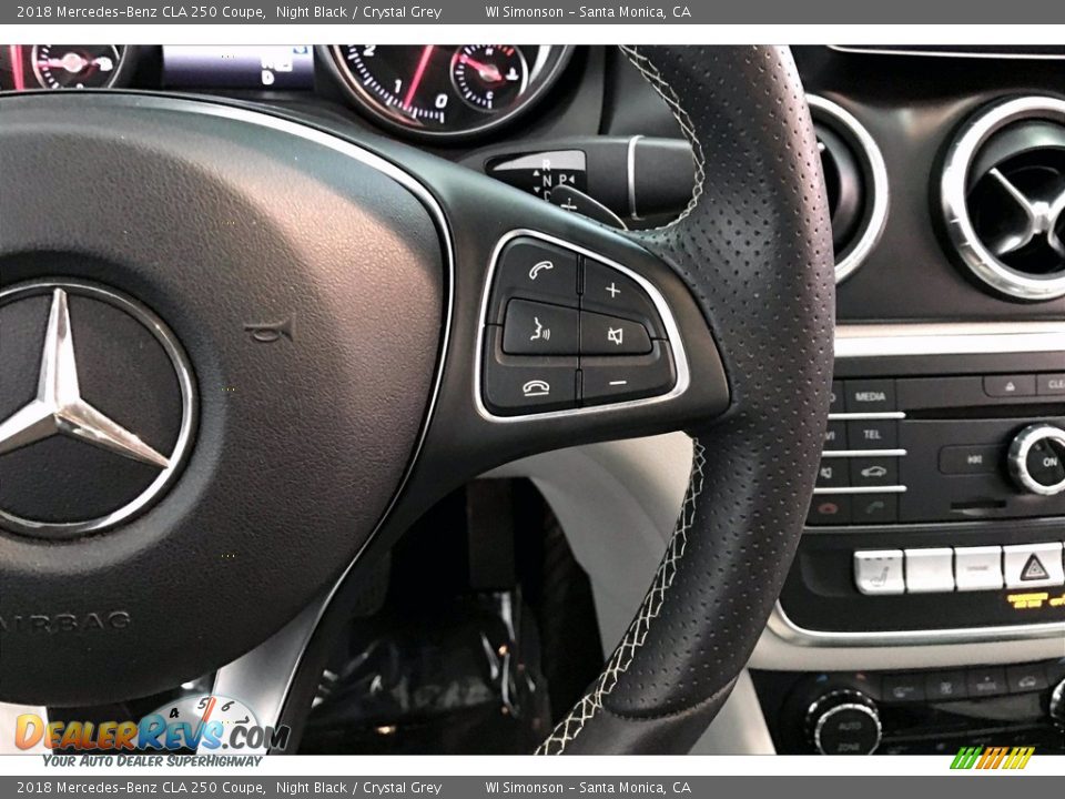 2018 Mercedes-Benz CLA 250 Coupe Steering Wheel Photo #22