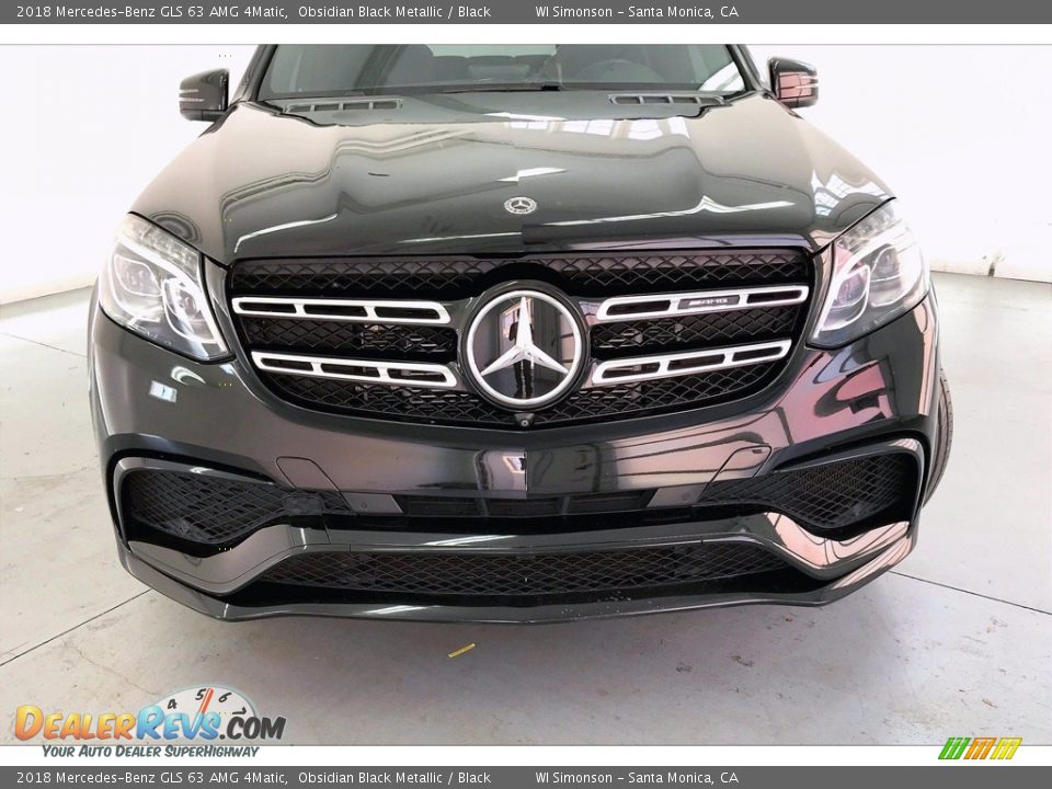 2018 Mercedes-Benz GLS 63 AMG 4Matic Obsidian Black Metallic / Black Photo #30