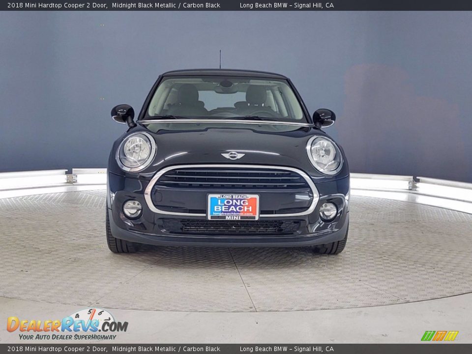 2018 Mini Hardtop Cooper 2 Door Midnight Black Metallic / Carbon Black Photo #3