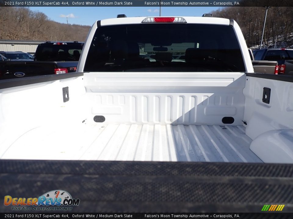 2021 Ford F150 XLT SuperCab 4x4 Oxford White / Medium Dark Slate Photo #8