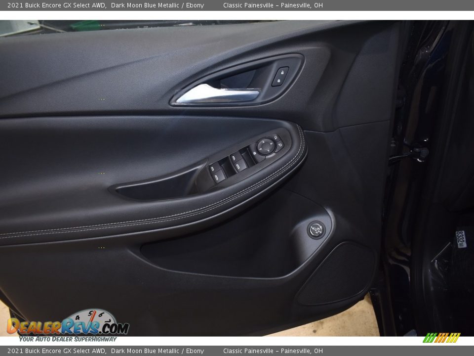 2021 Buick Encore GX Select AWD Dark Moon Blue Metallic / Ebony Photo #8