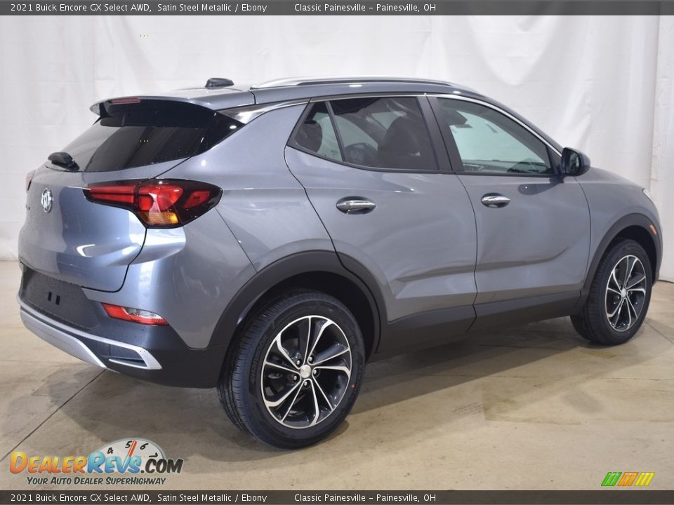 2021 Buick Encore GX Select AWD Satin Steel Metallic / Ebony Photo #2