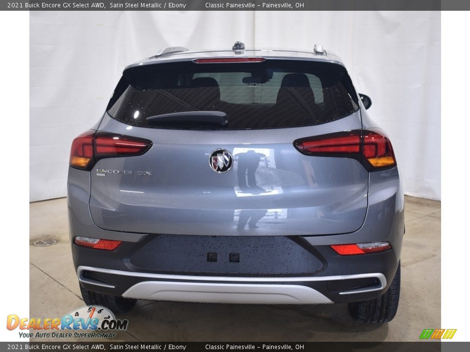 2021 Buick Encore GX Select AWD Satin Steel Metallic / Ebony Photo #3