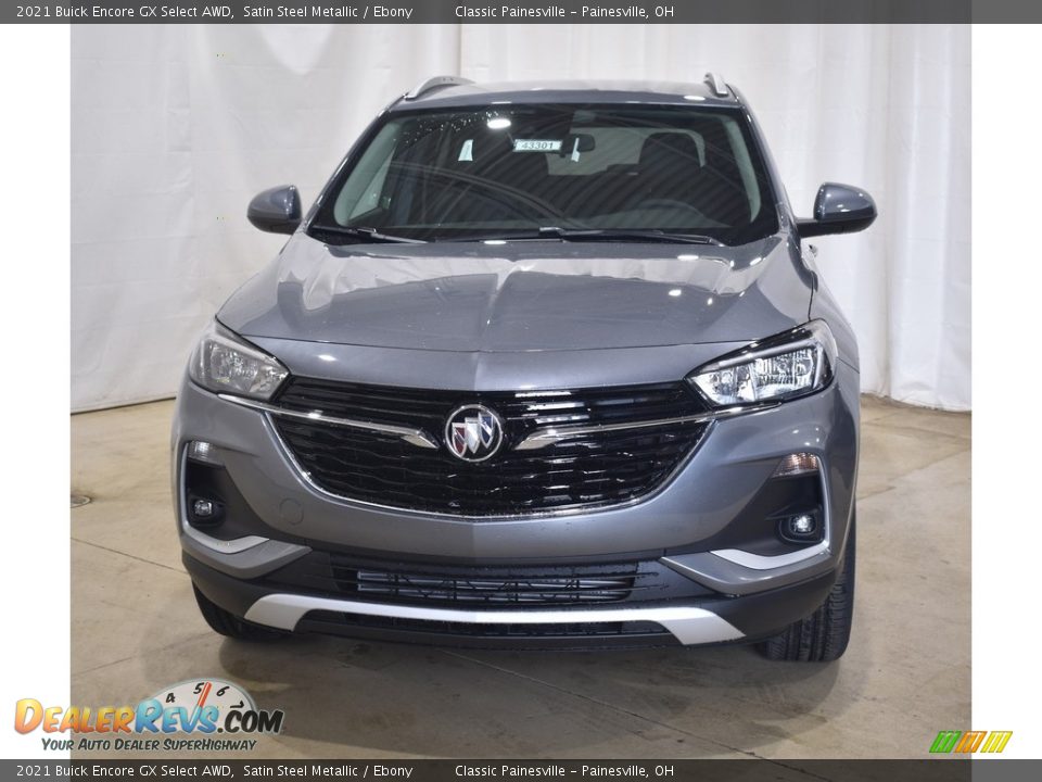 2021 Buick Encore GX Select AWD Satin Steel Metallic / Ebony Photo #4