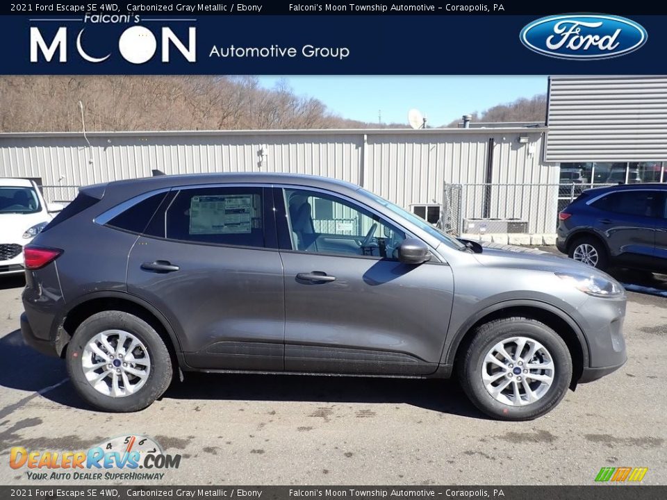 2021 Ford Escape SE 4WD Carbonized Gray Metallic / Ebony Photo #1