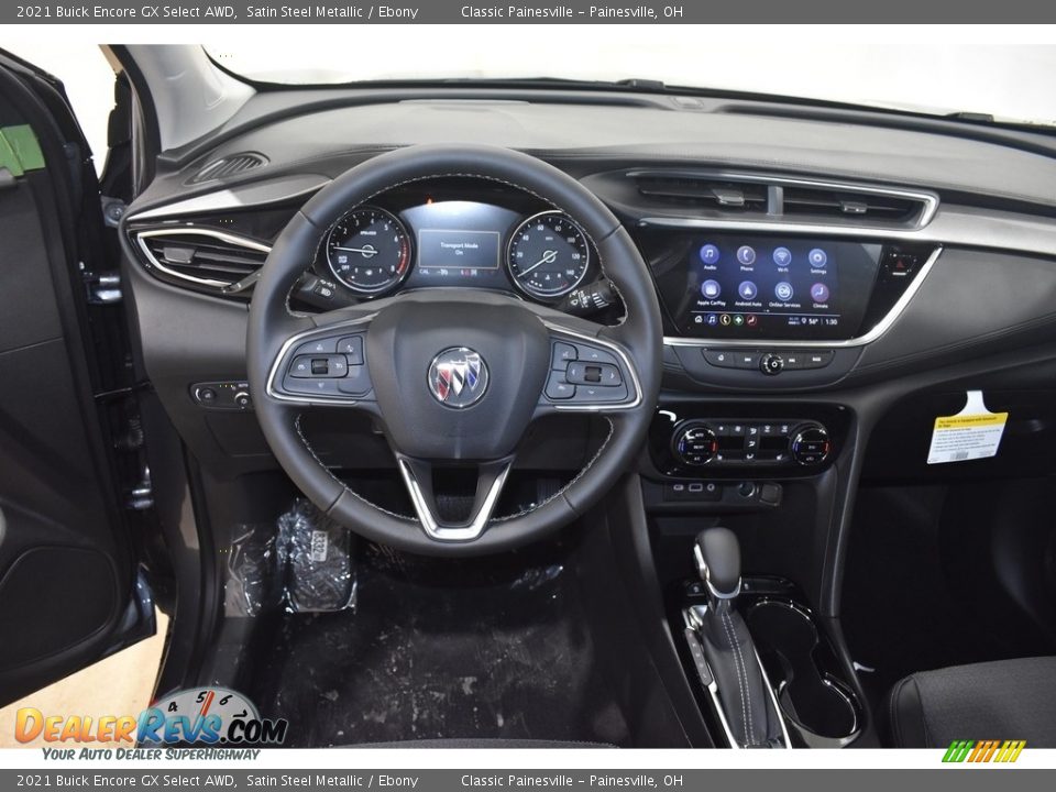 2021 Buick Encore GX Select AWD Satin Steel Metallic / Ebony Photo #10