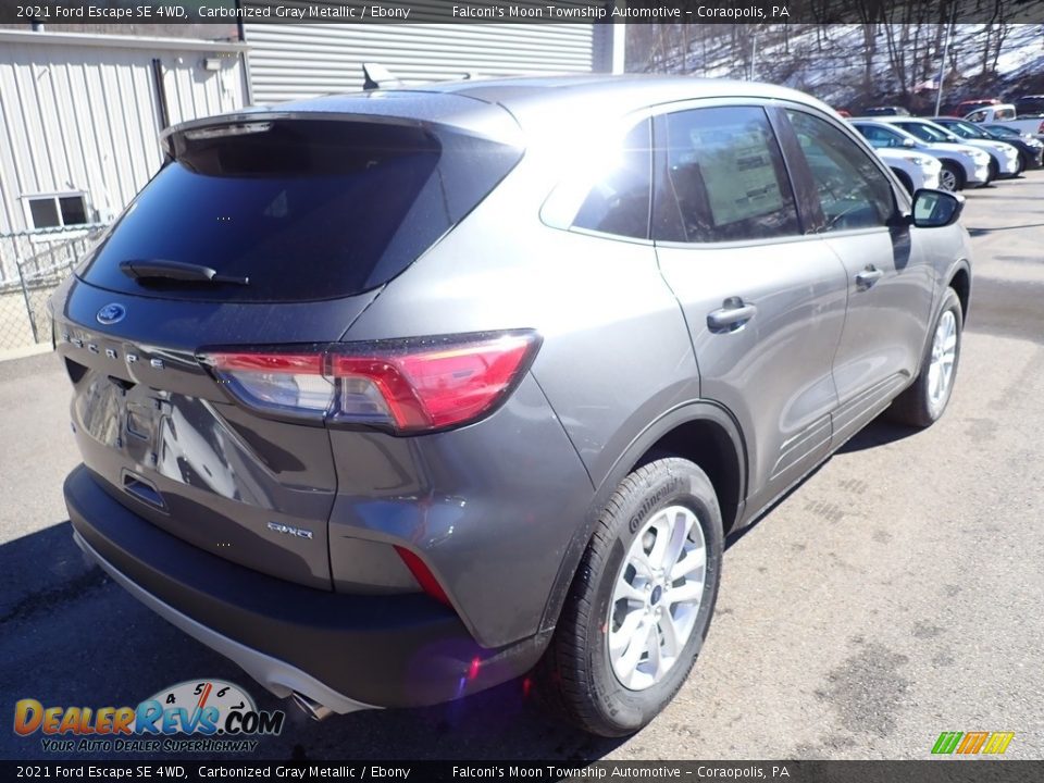 2021 Ford Escape SE 4WD Carbonized Gray Metallic / Ebony Photo #2