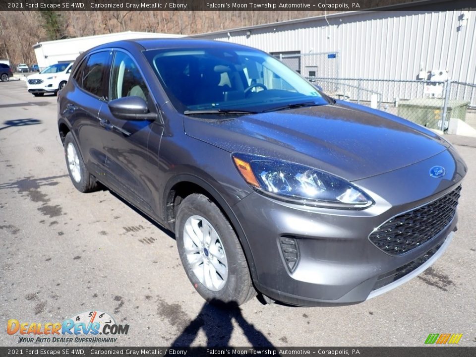 2021 Ford Escape SE 4WD Carbonized Gray Metallic / Ebony Photo #3