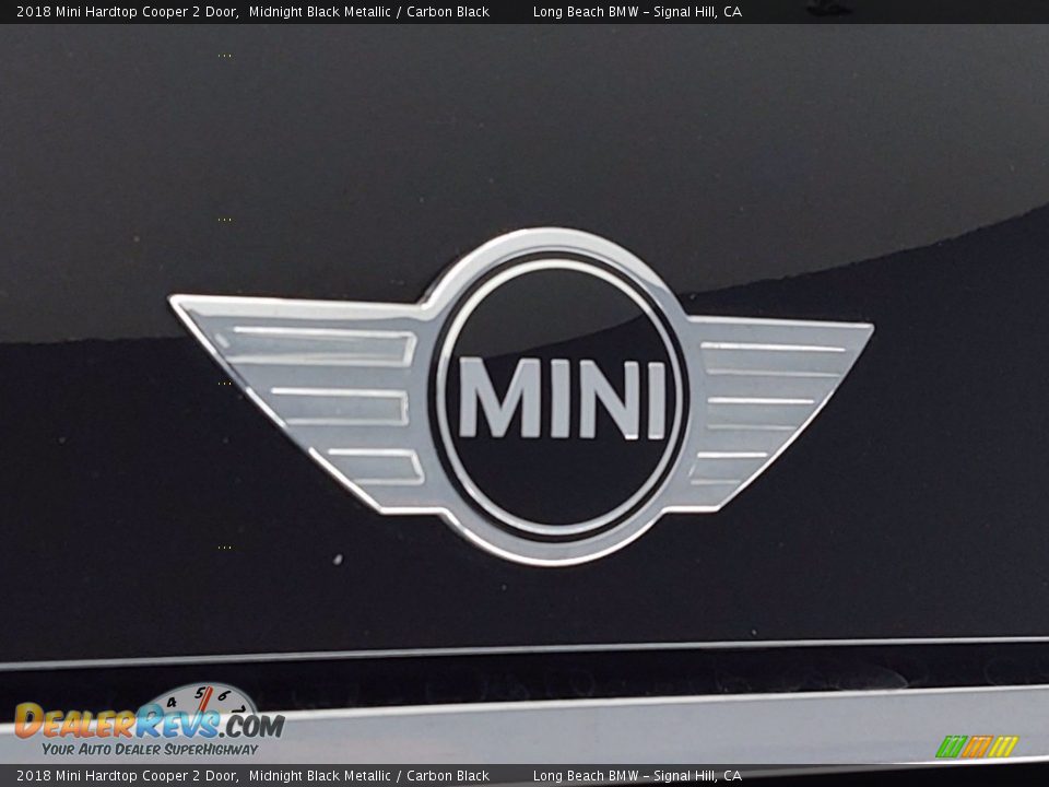 2018 Mini Hardtop Cooper 2 Door Midnight Black Metallic / Carbon Black Photo #30