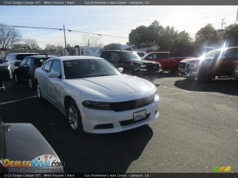 2019 Dodge Charger SXT White Knuckle / Black Photo #1