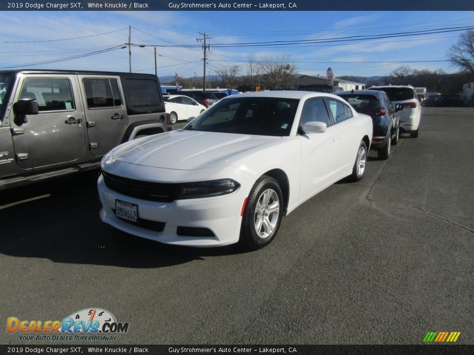 2019 Dodge Charger SXT White Knuckle / Black Photo #2