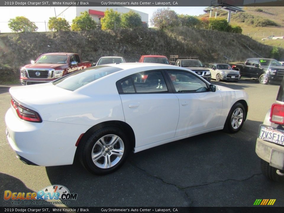 2019 Dodge Charger SXT White Knuckle / Black Photo #4