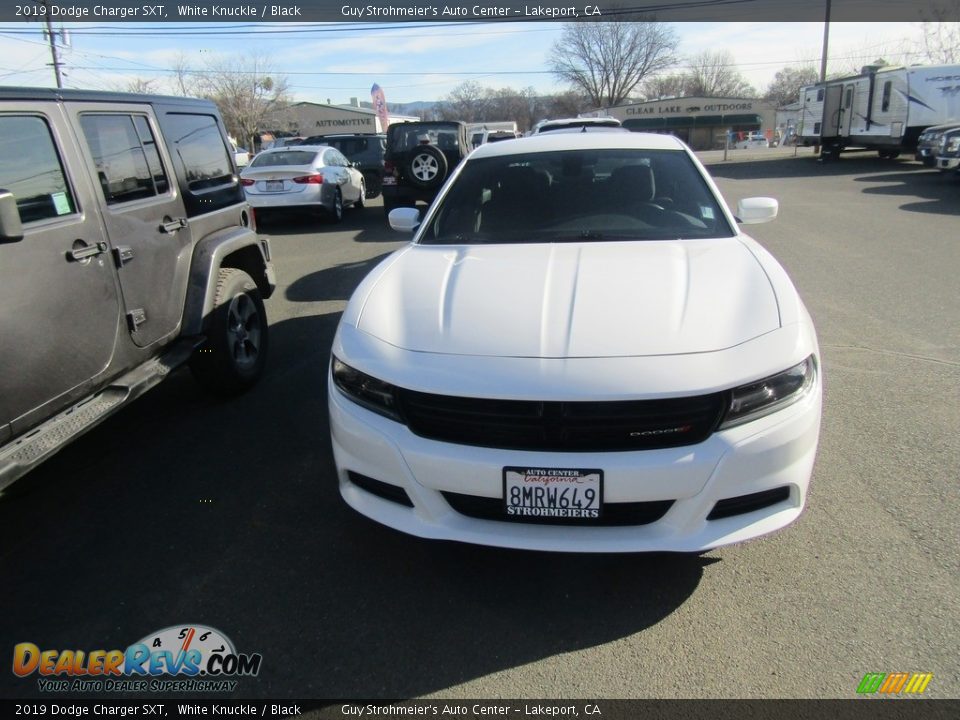 2019 Dodge Charger SXT White Knuckle / Black Photo #5