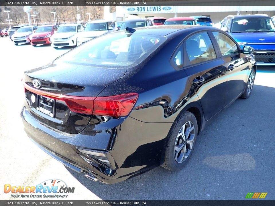 2021 Kia Forte LXS Aurora Black / Black Photo #2