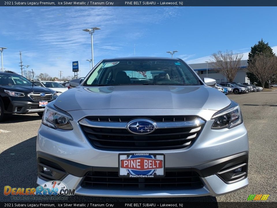 2021 Subaru Legacy Premium Ice Silver Metallic / Titanium Gray Photo #3