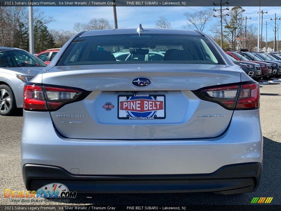 2021 Subaru Legacy Premium Ice Silver Metallic / Titanium Gray Photo #7