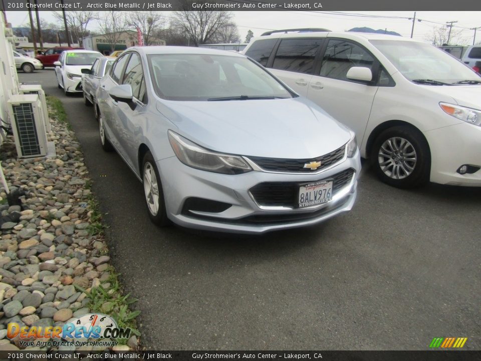 2018 Chevrolet Cruze LT Arctic Blue Metallic / Jet Black Photo #1