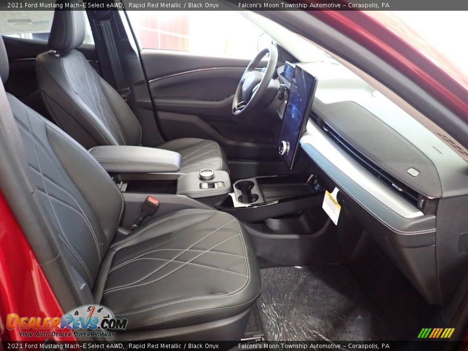 Front Seat of 2021 Ford Mustang Mach-E Select eAWD Photo #8