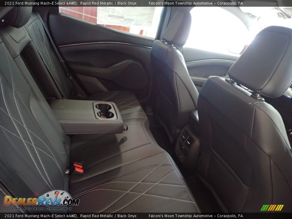 Rear Seat of 2021 Ford Mustang Mach-E Select eAWD Photo #9