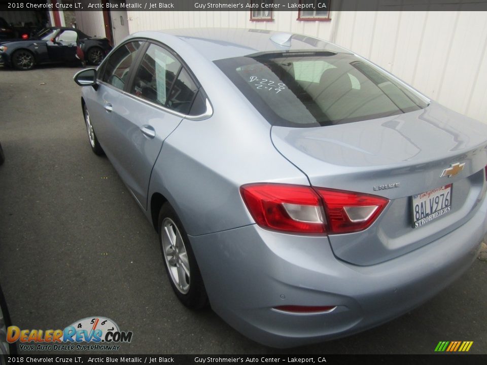 2018 Chevrolet Cruze LT Arctic Blue Metallic / Jet Black Photo #3