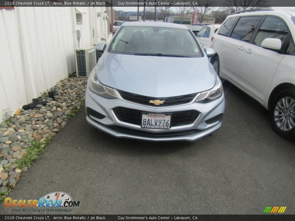 2018 Chevrolet Cruze LT Arctic Blue Metallic / Jet Black Photo #5