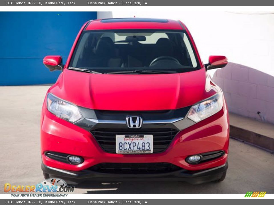 2018 Honda HR-V EX Milano Red / Black Photo #7