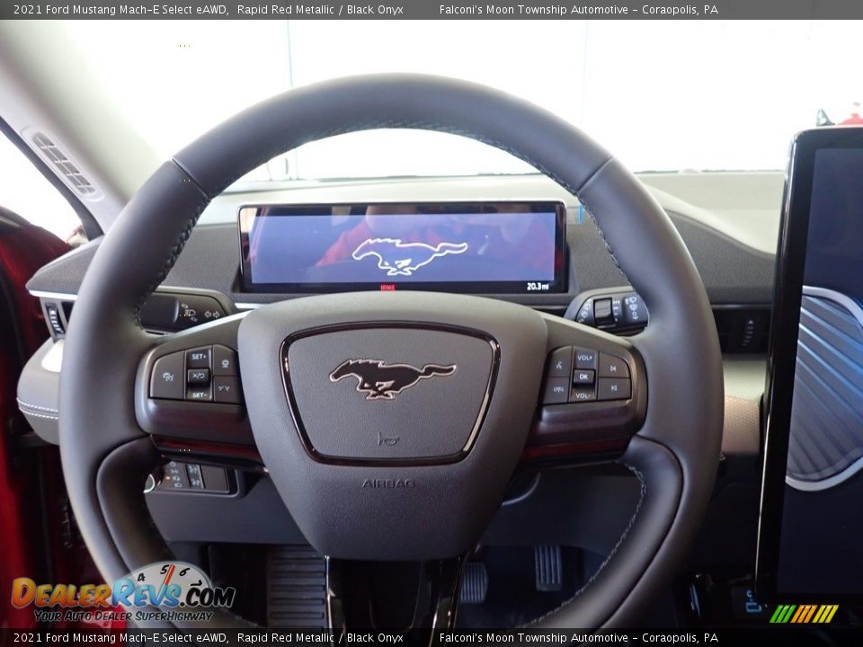 2021 Ford Mustang Mach-E Select eAWD Steering Wheel Photo #14