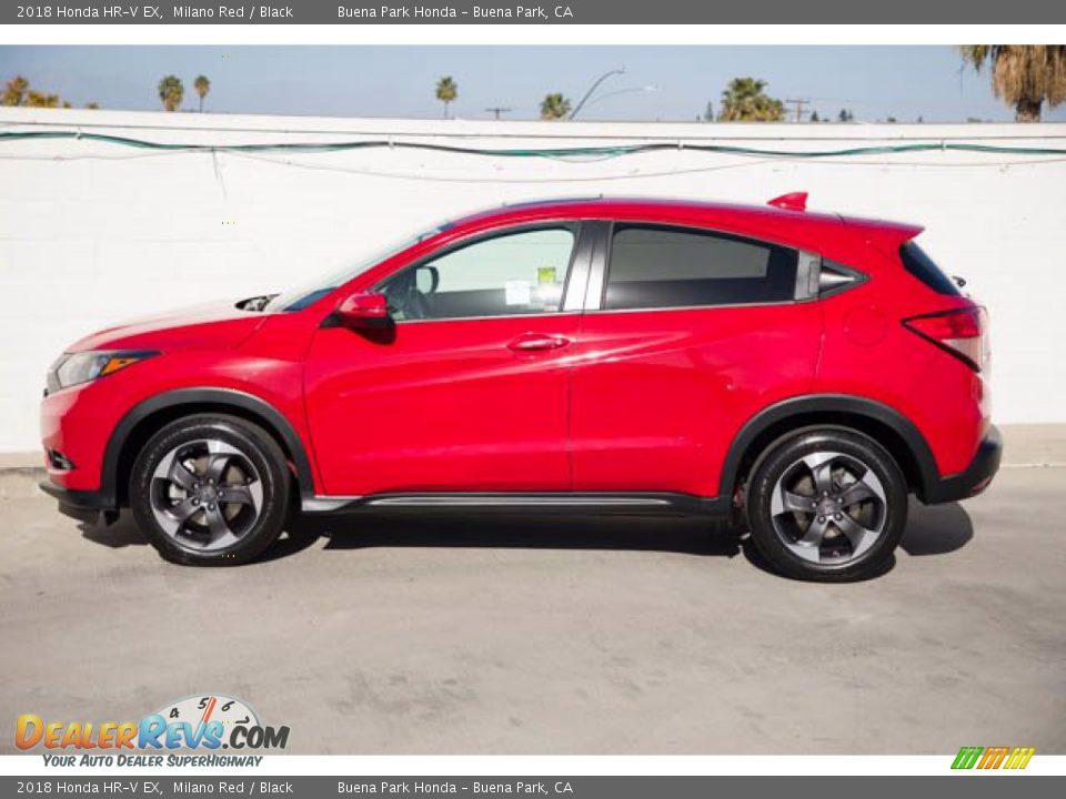 2018 Honda HR-V EX Milano Red / Black Photo #8