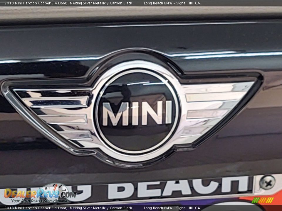 2018 Mini Hardtop Cooper S 4 Door Melting Silver Metallic / Carbon Black Photo #30