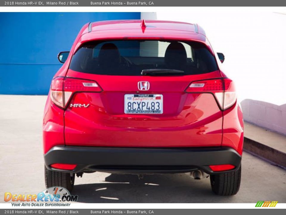 2018 Honda HR-V EX Milano Red / Black Photo #9