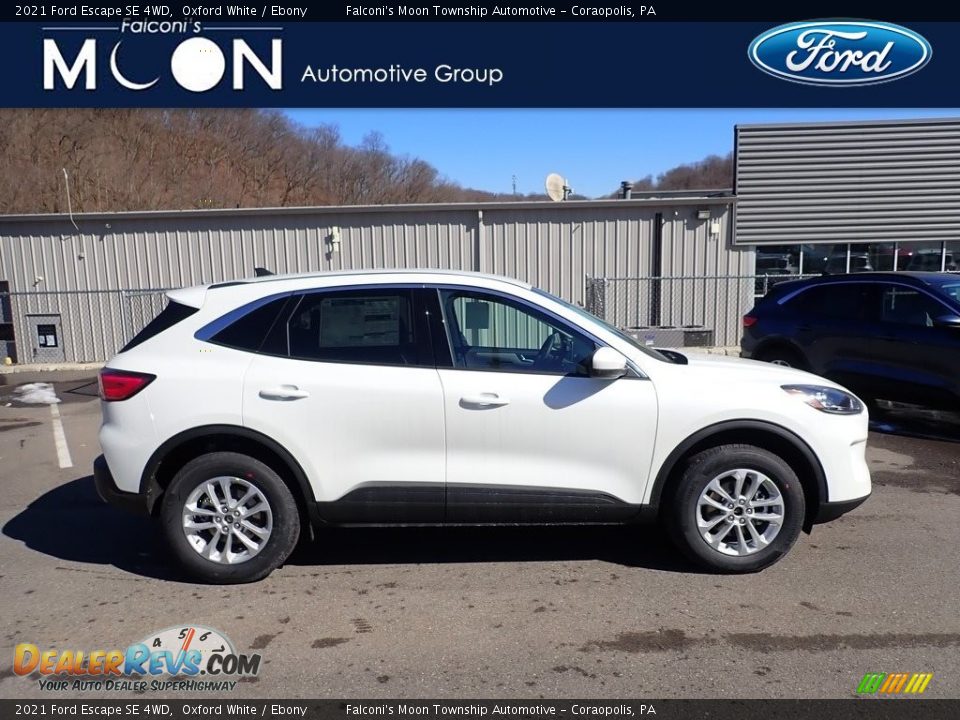 2021 Ford Escape SE 4WD Oxford White / Ebony Photo #1