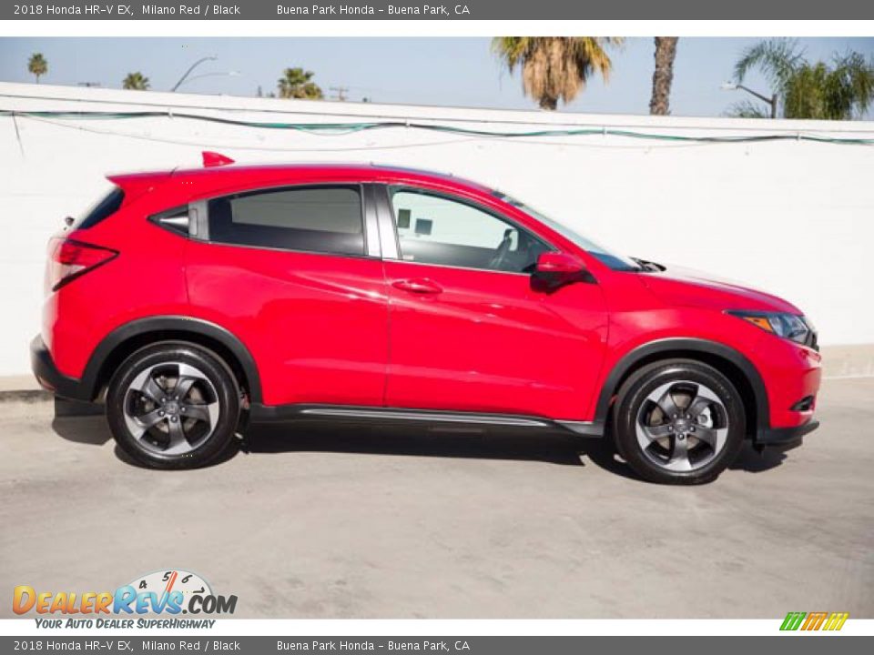 2018 Honda HR-V EX Milano Red / Black Photo #12