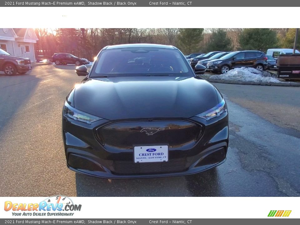2021 Ford Mustang Mach-E Premium eAWD Shadow Black / Black Onyx Photo #2