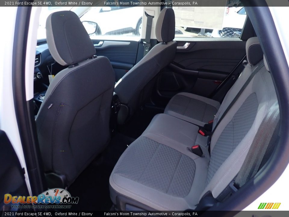 2021 Ford Escape SE 4WD Oxford White / Ebony Photo #6