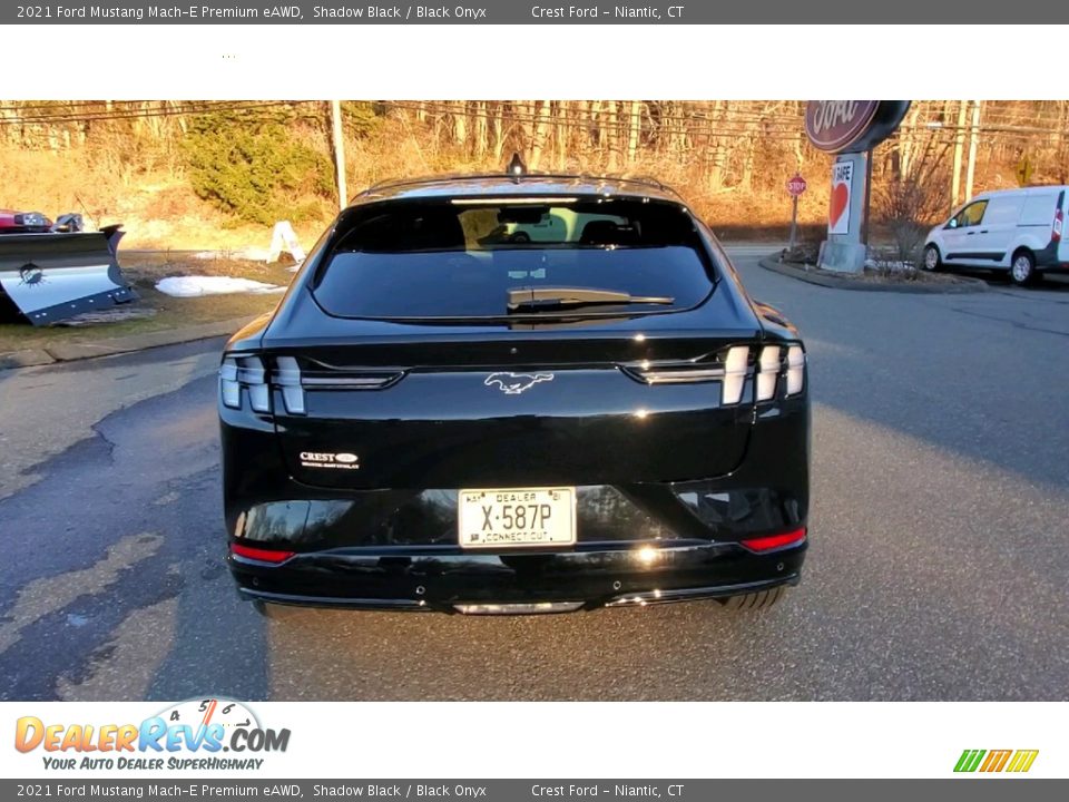 2021 Ford Mustang Mach-E Premium eAWD Shadow Black / Black Onyx Photo #6