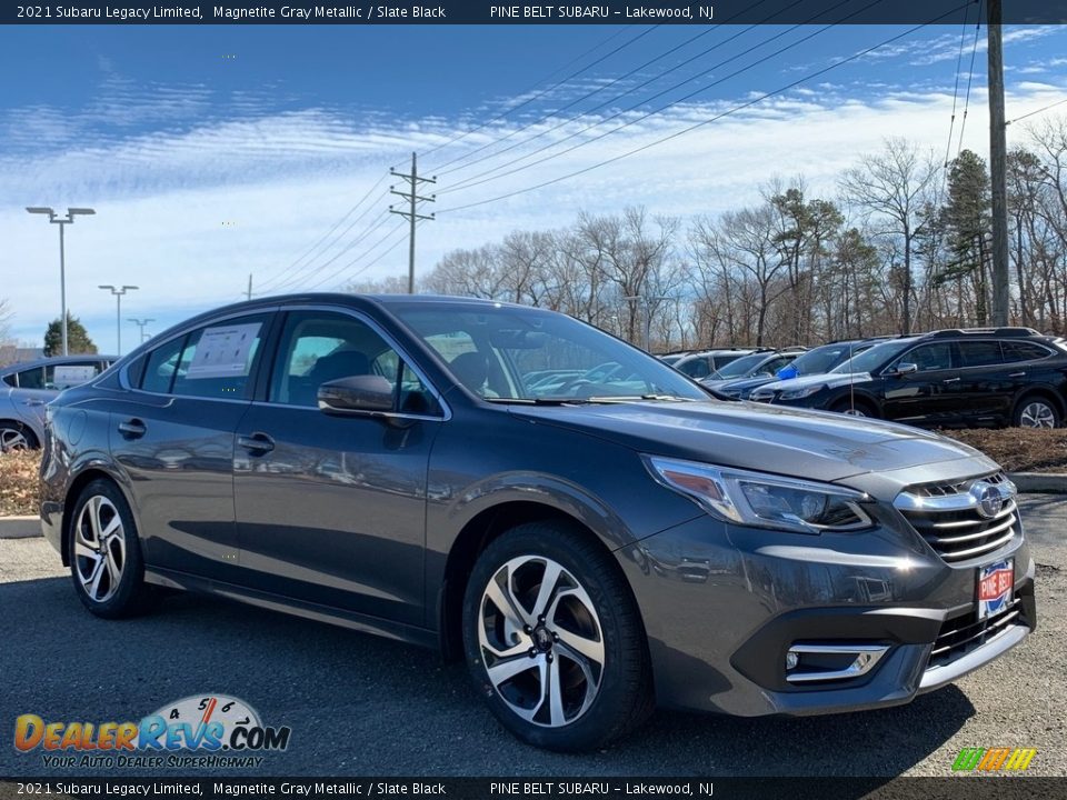 2021 Subaru Legacy Limited Magnetite Gray Metallic / Slate Black Photo #1