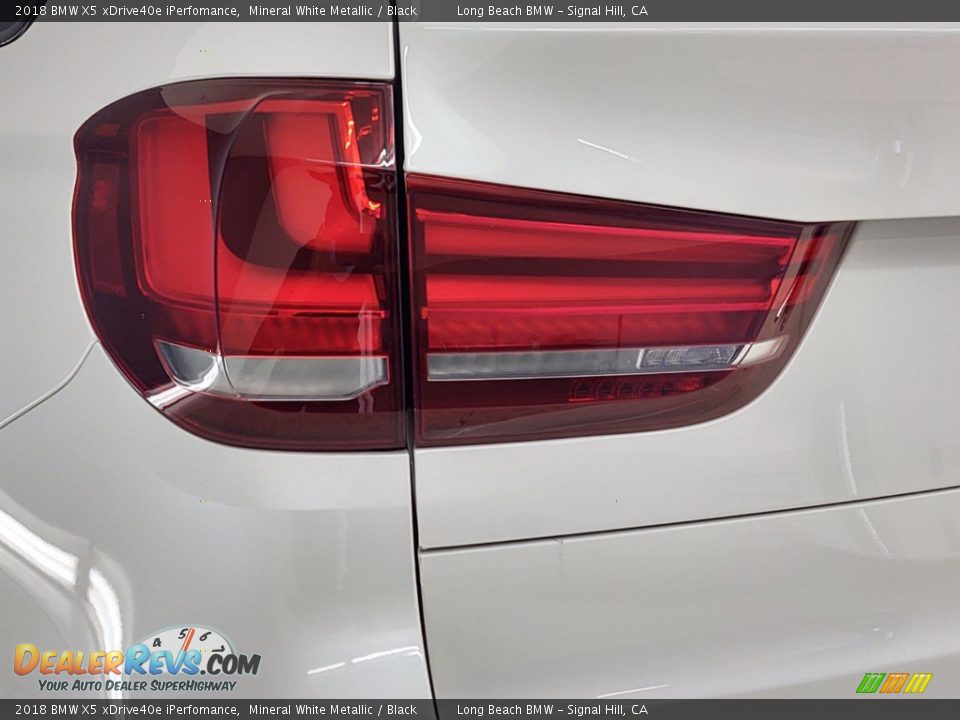2018 BMW X5 xDrive40e iPerfomance Mineral White Metallic / Black Photo #9