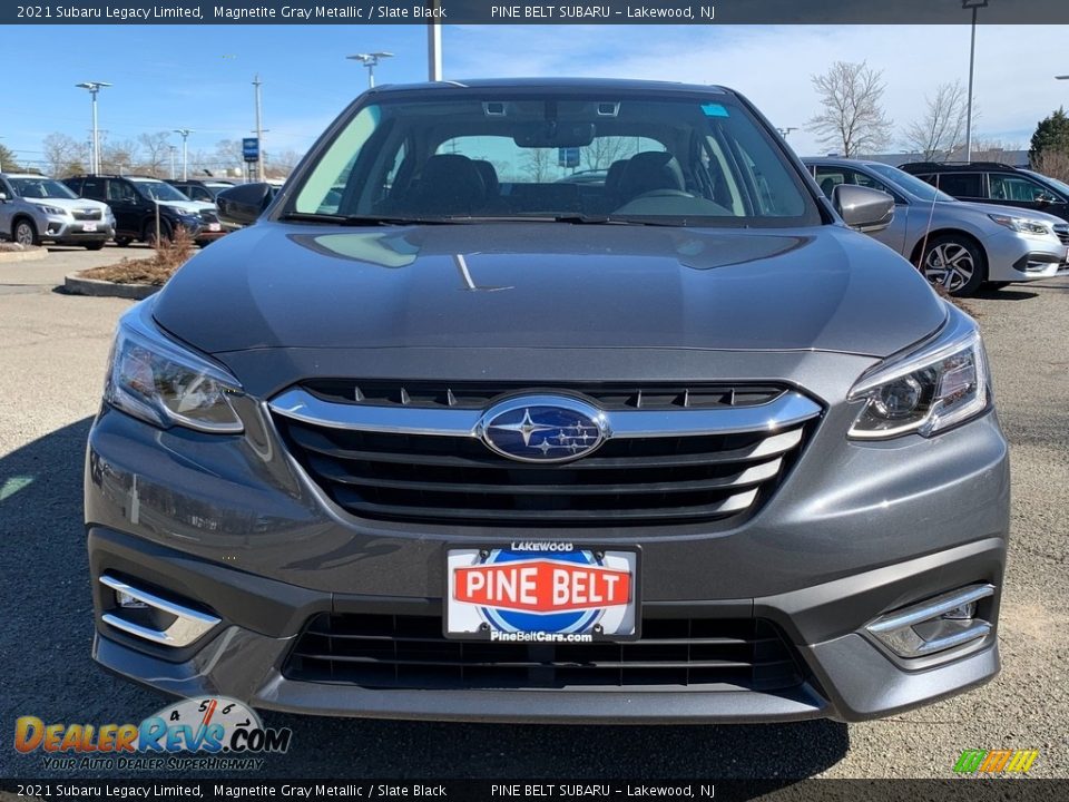 2021 Subaru Legacy Limited Magnetite Gray Metallic / Slate Black Photo #3