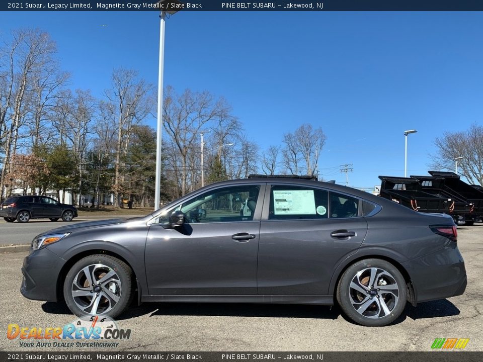 2021 Subaru Legacy Limited Magnetite Gray Metallic / Slate Black Photo #4