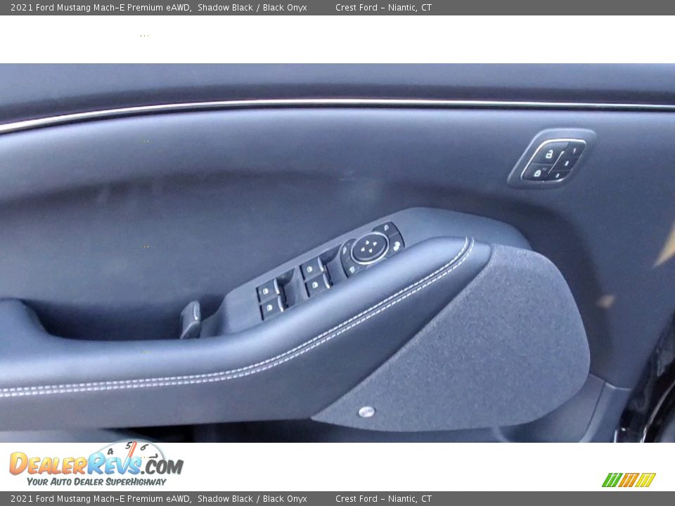 Door Panel of 2021 Ford Mustang Mach-E Premium eAWD Photo #12