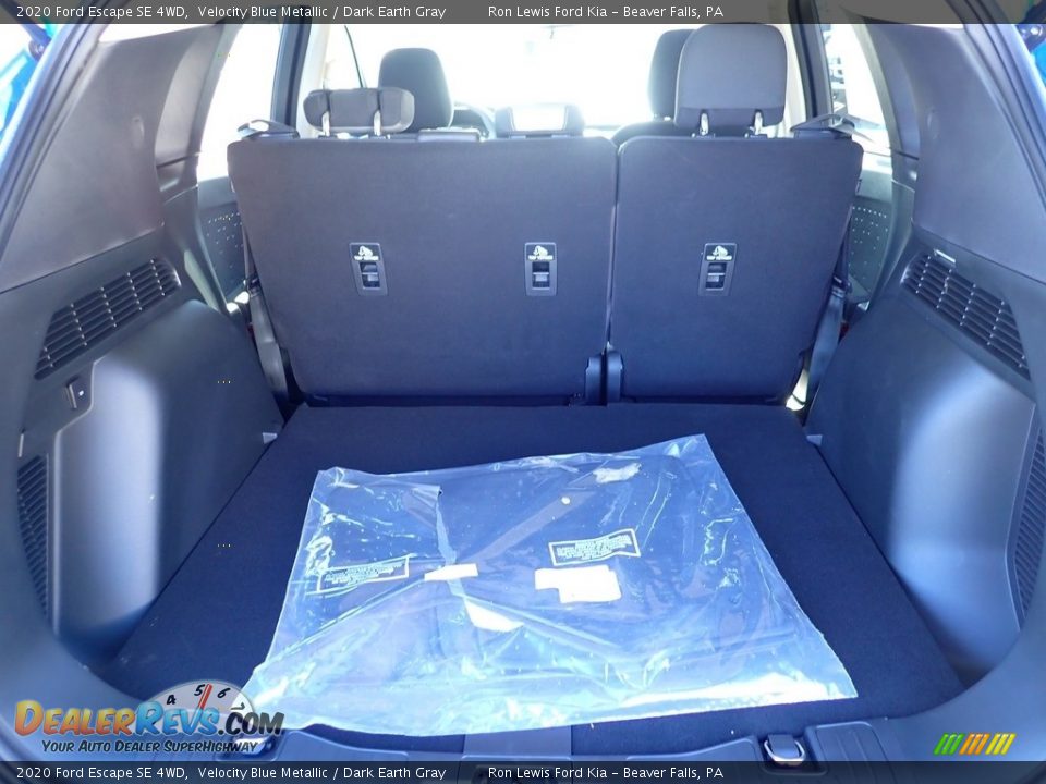 2020 Ford Escape SE 4WD Velocity Blue Metallic / Dark Earth Gray Photo #10