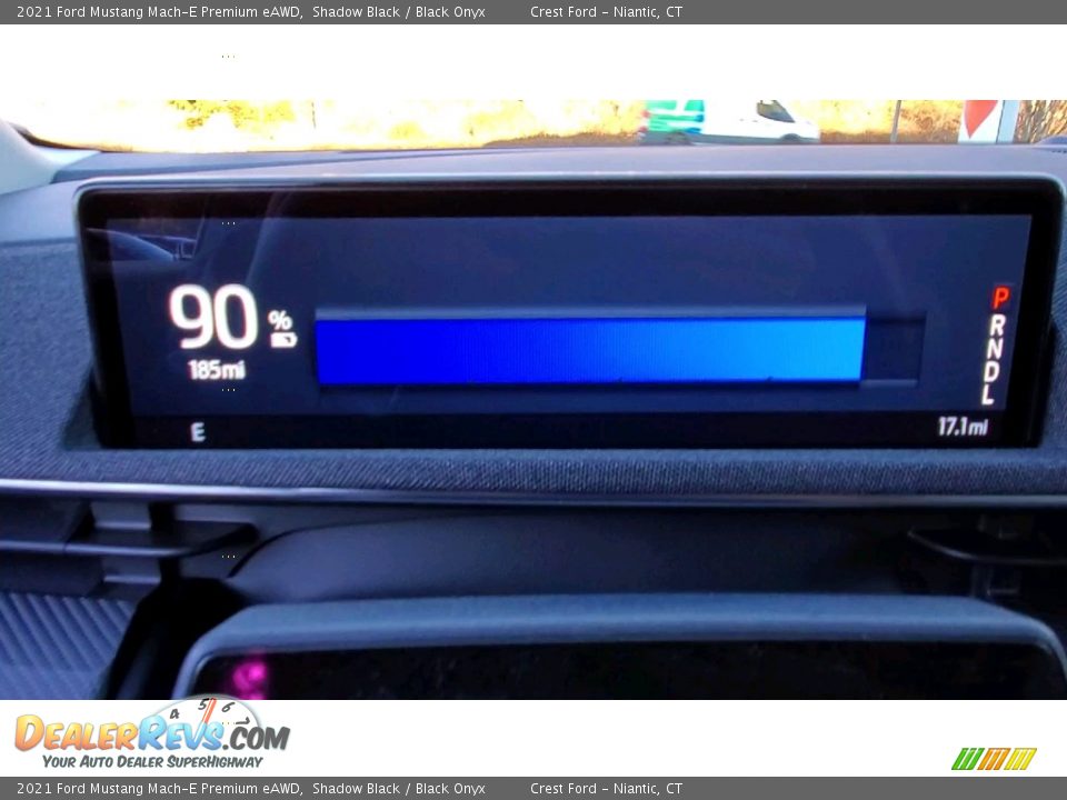 2021 Ford Mustang Mach-E Premium eAWD Shadow Black / Black Onyx Photo #13