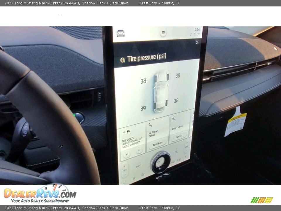 Controls of 2021 Ford Mustang Mach-E Premium eAWD Photo #14