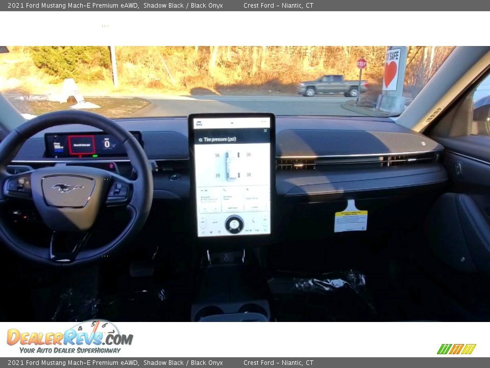Dashboard of 2021 Ford Mustang Mach-E Premium eAWD Photo #18