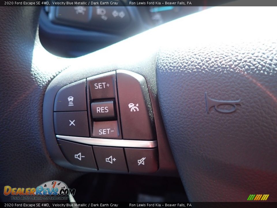 2020 Ford Escape SE 4WD Velocity Blue Metallic / Dark Earth Gray Photo #19