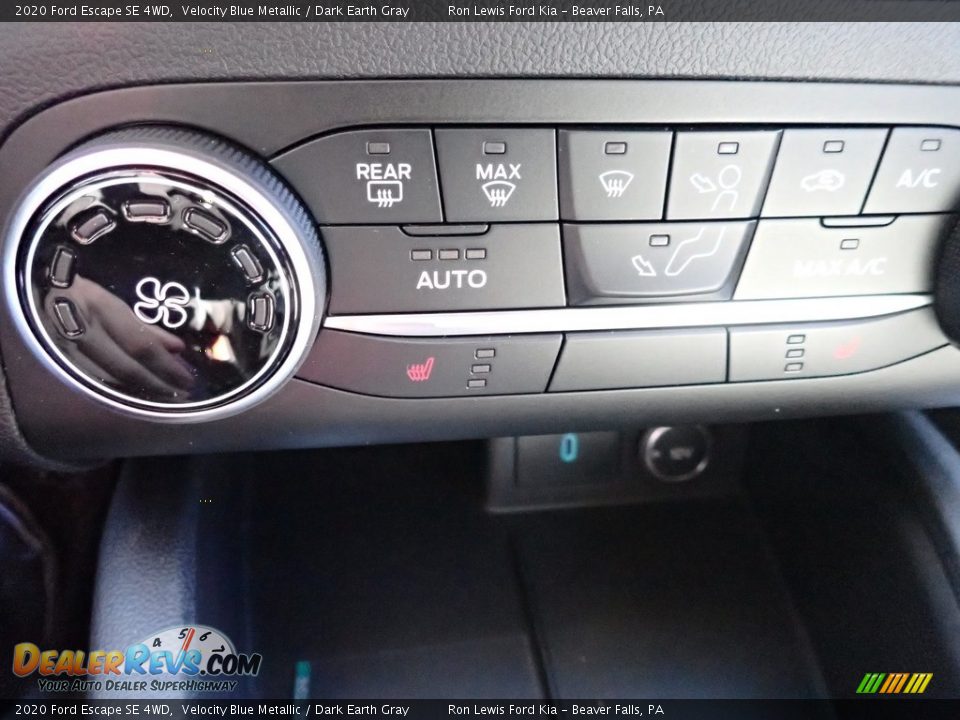 2020 Ford Escape SE 4WD Velocity Blue Metallic / Dark Earth Gray Photo #20