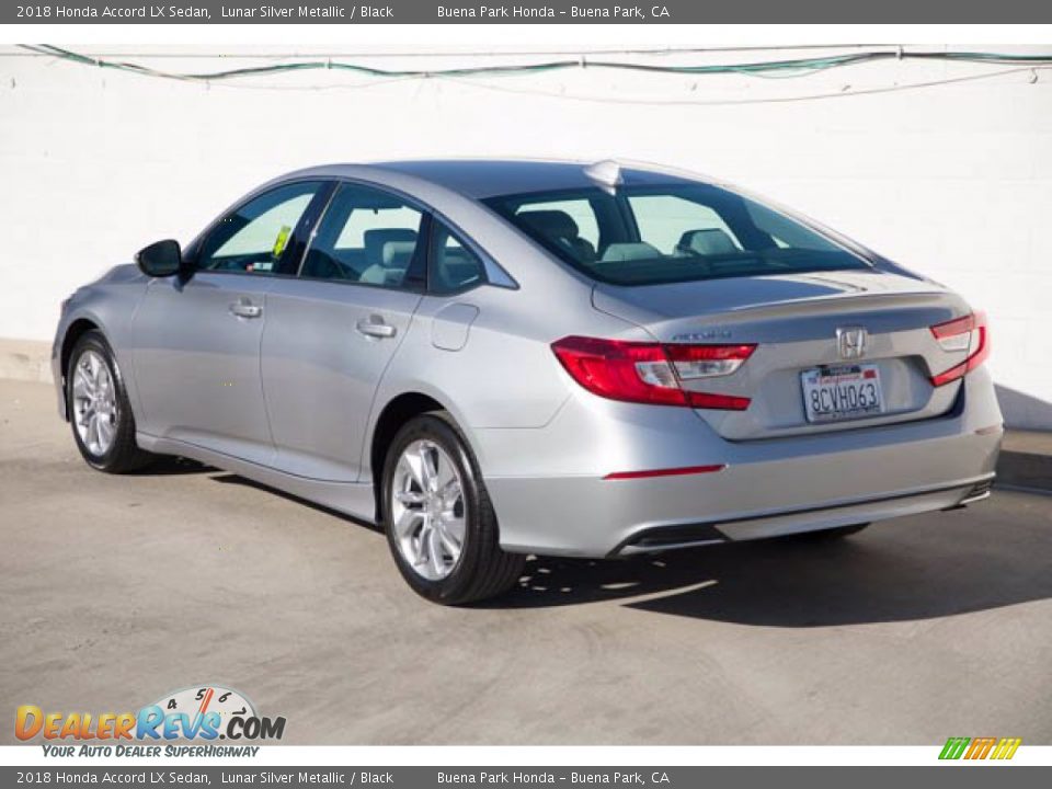 2018 Honda Accord LX Sedan Lunar Silver Metallic / Black Photo #2