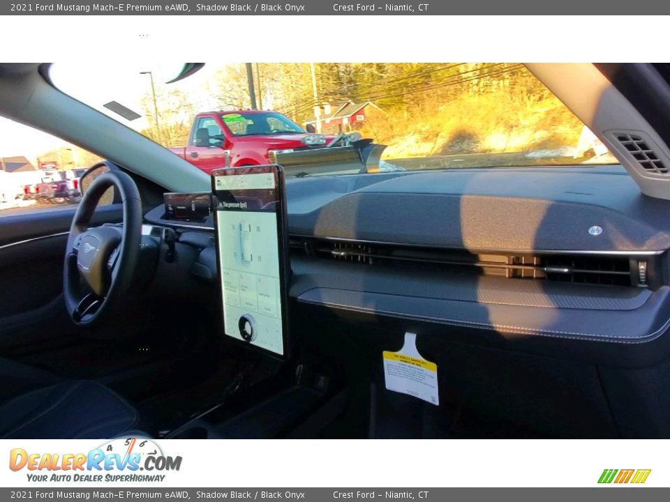 Dashboard of 2021 Ford Mustang Mach-E Premium eAWD Photo #24